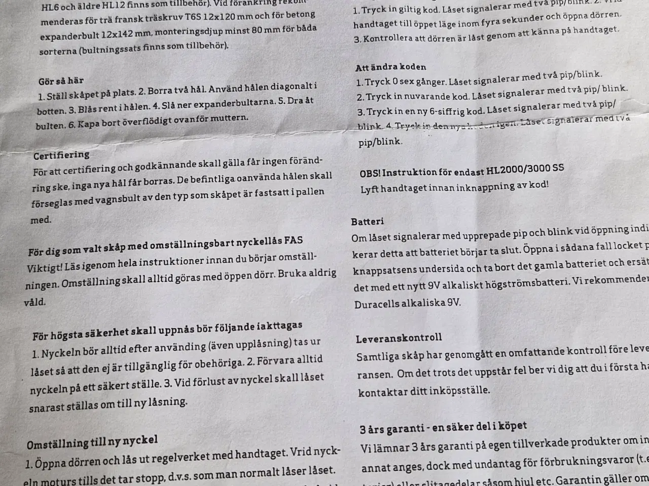 Billede 7 - Scandium Våbenskab HL-5 til 5 Våben