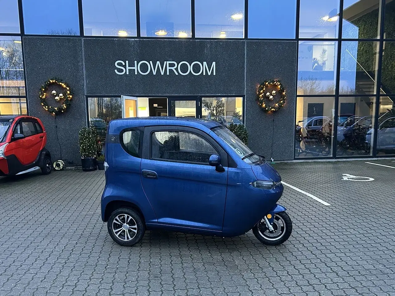 Billede 1 - Freedom Luksus 25 km/t Blå - 2 års garanti