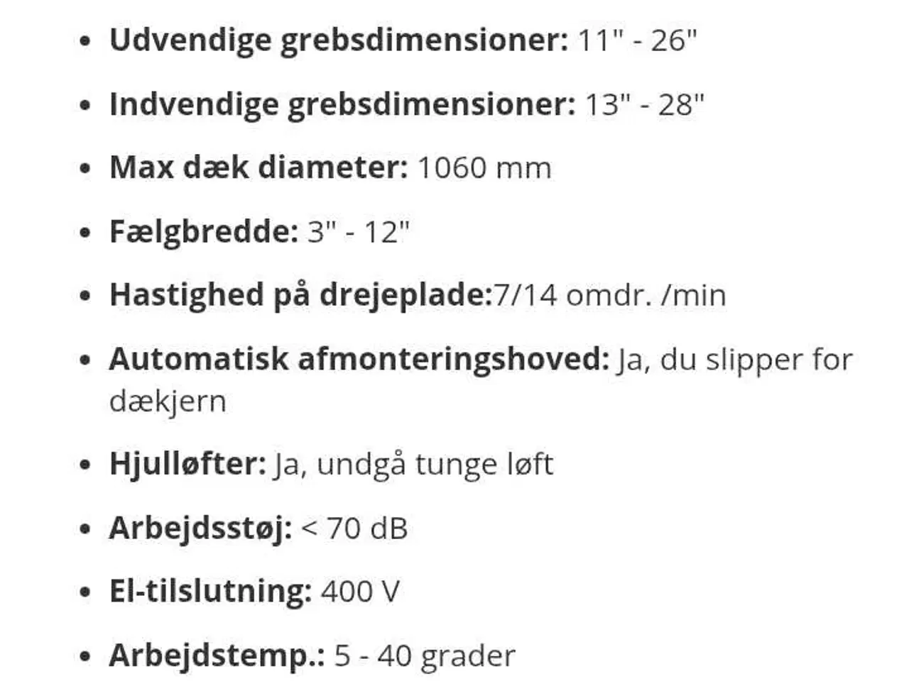 Billede 5 - Professionel dæk montage Setup 