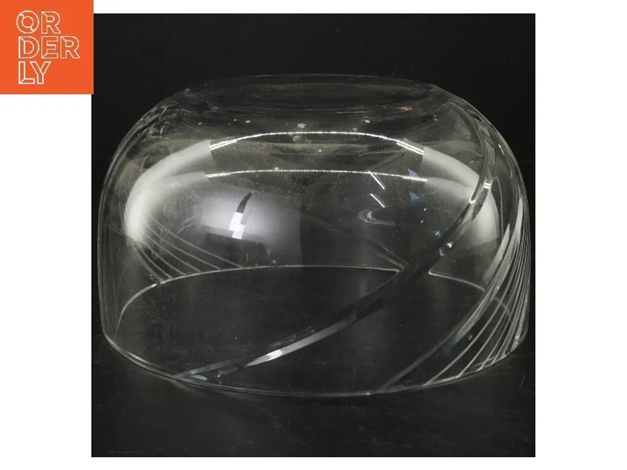 Billede 2 - Gennemsigtig glas skål (str. Ø. 20 cm)