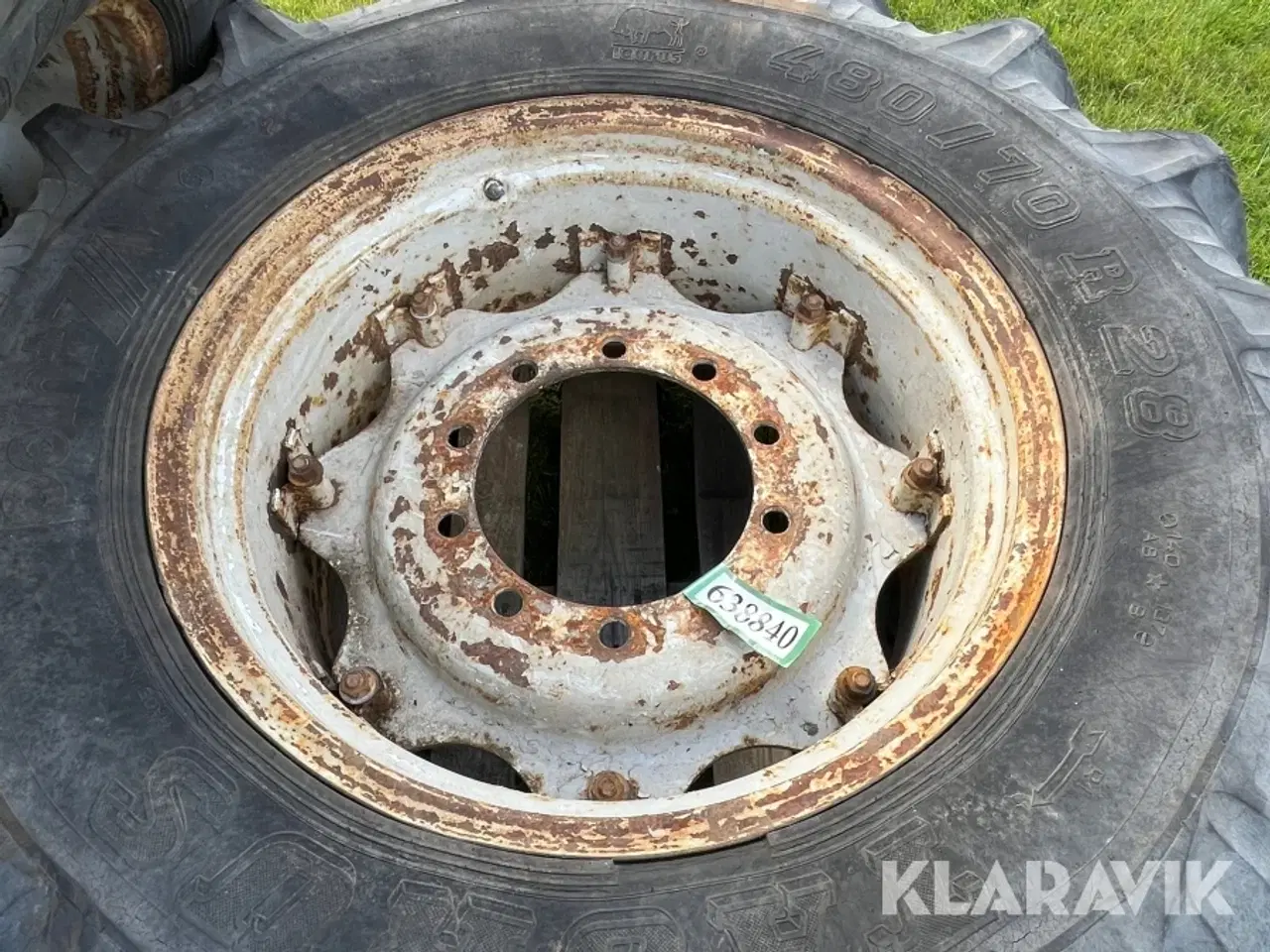 Billede 8 - Dæk med fælge 480/70 R28