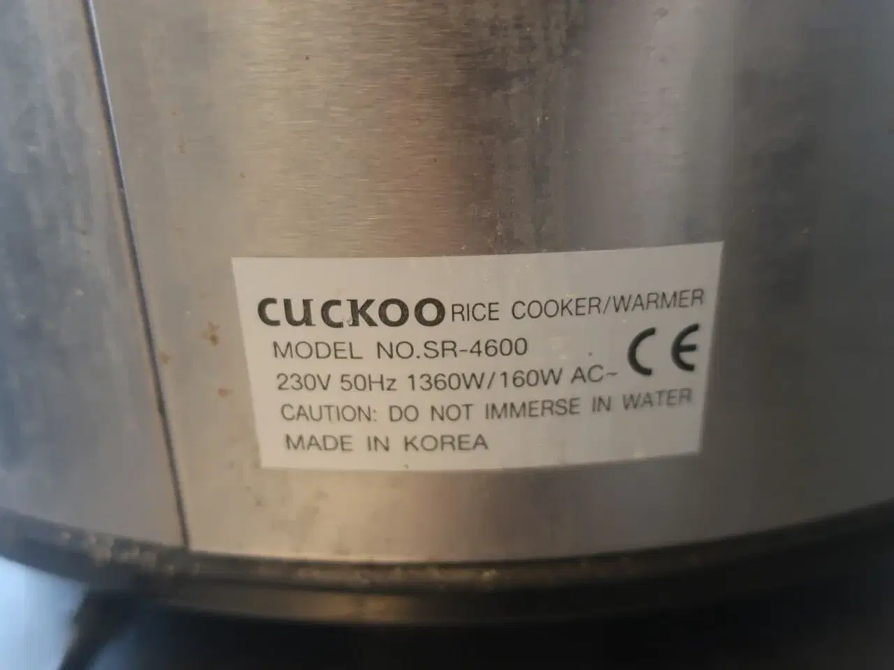 Billede 4 - Riskoger CUCKOO SR-4600
