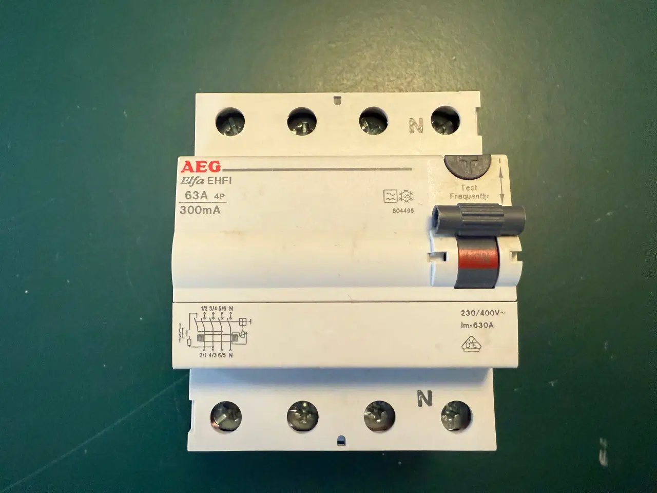 Billede 1 - PFI-relæ, 63A, 300 mA