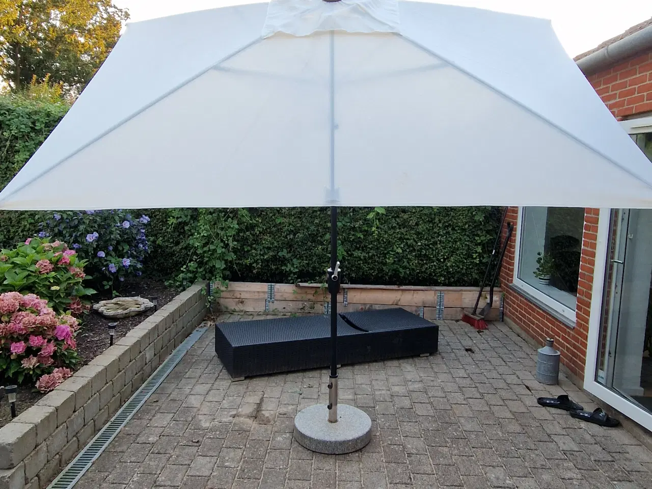 Billede 4 - Parasol + parsol fod 