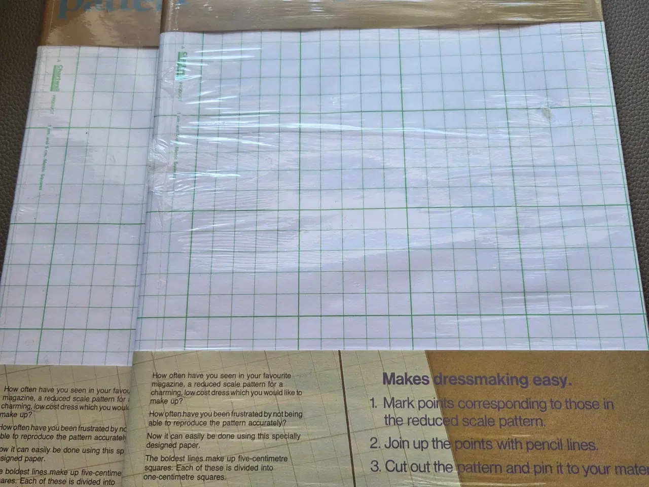 Billede 5 - Sy-mønster papir