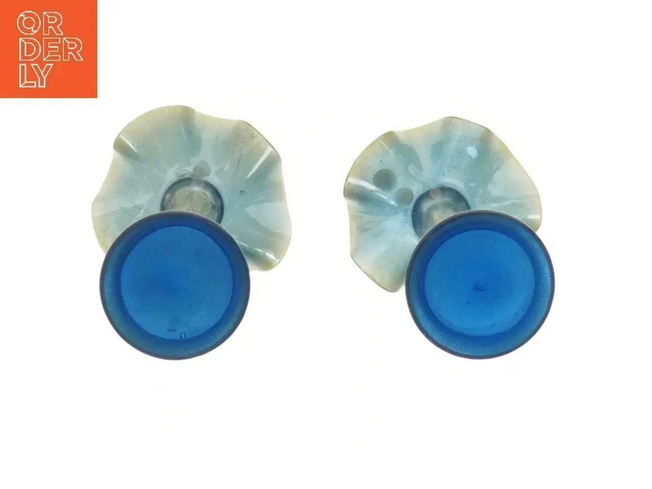 Billede 2 - To glasvaser (str. 20 cm)