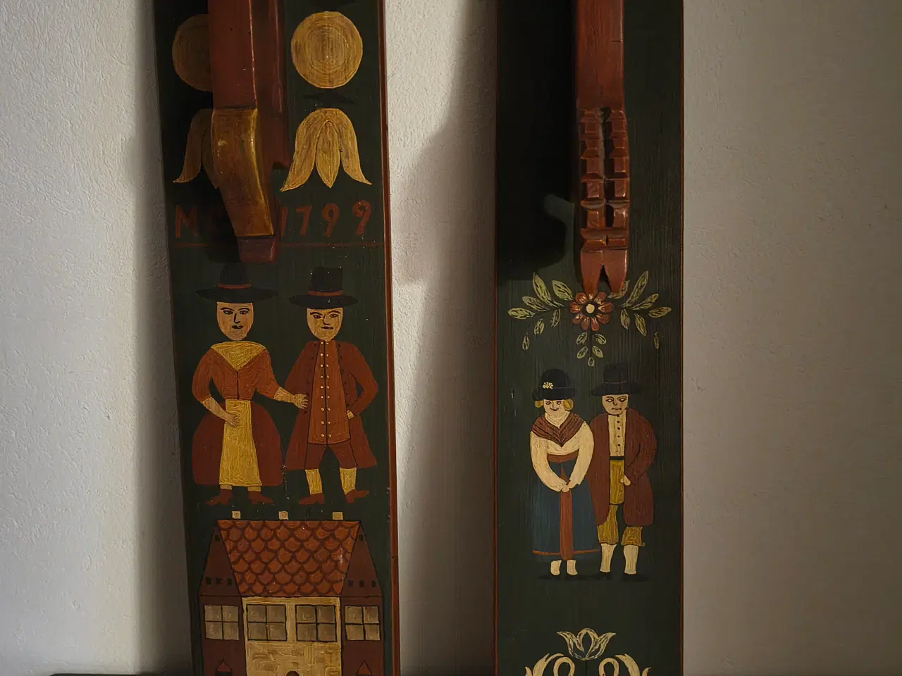 Billede 1 - Manglebræt med udsmykning