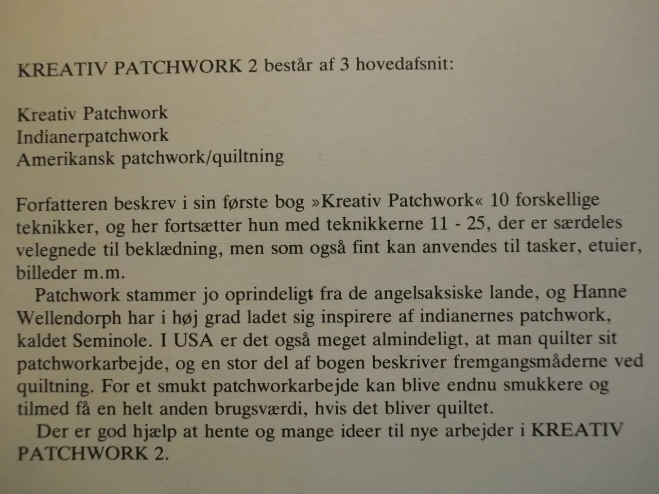 Billede 5 - kreativ patchwork 2, af hanne wellendorph, emne: h