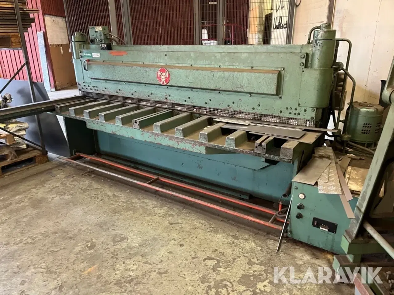Billede 1 - Pladesaks Hoan hydraulisk