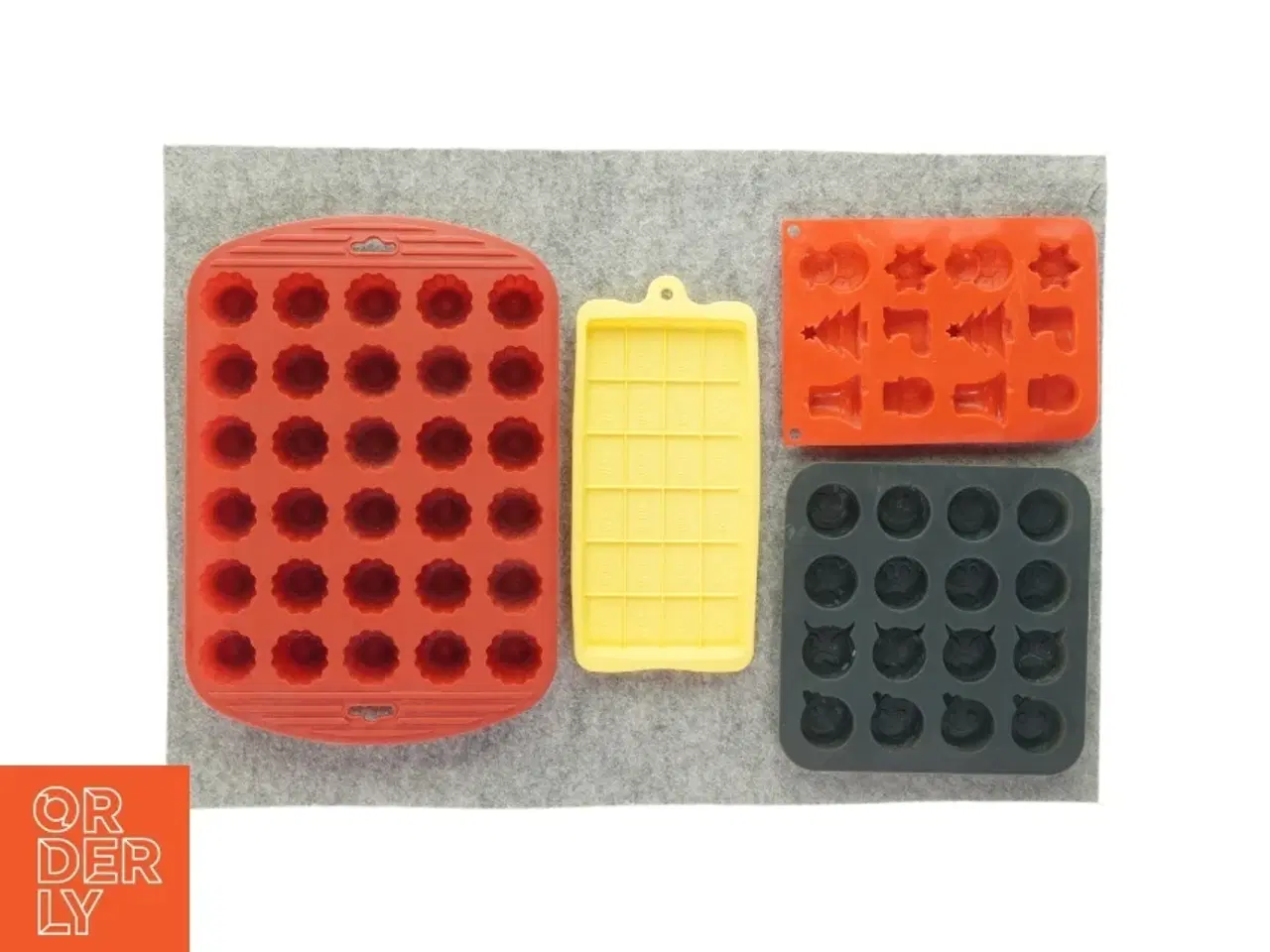 Billede 2 - Bageforme 4 stk. (str. 32 x 24 og 20 x 20 og 21 x 15 og 24 x 11cm)