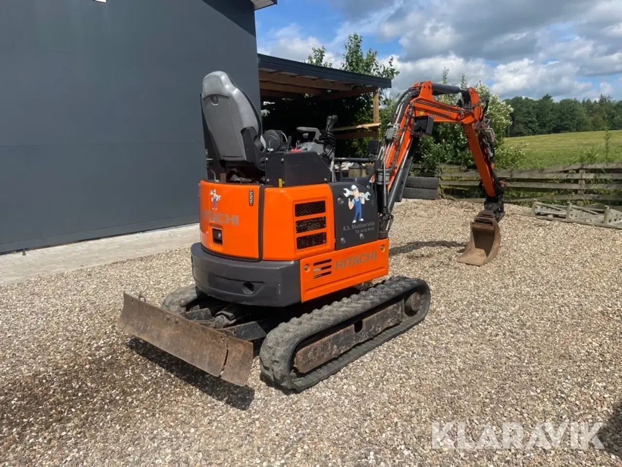 Billede 5 - Minigraver Hitachi ZX19U-5A-YR med Tiltfunktion