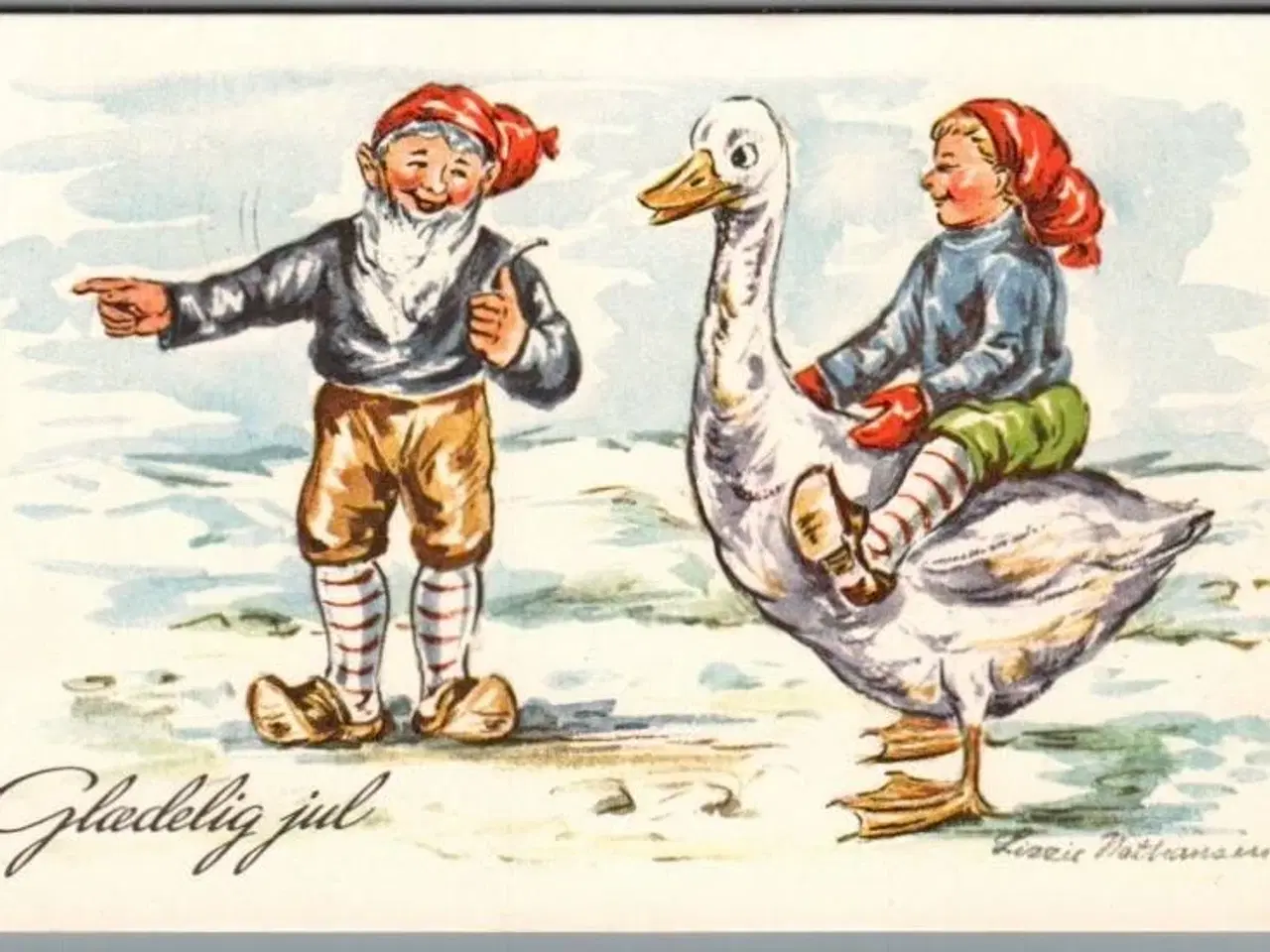 Billede 1 - Nathansen, Lizzie - Glædelig Jul - Serie 99 - Brugt