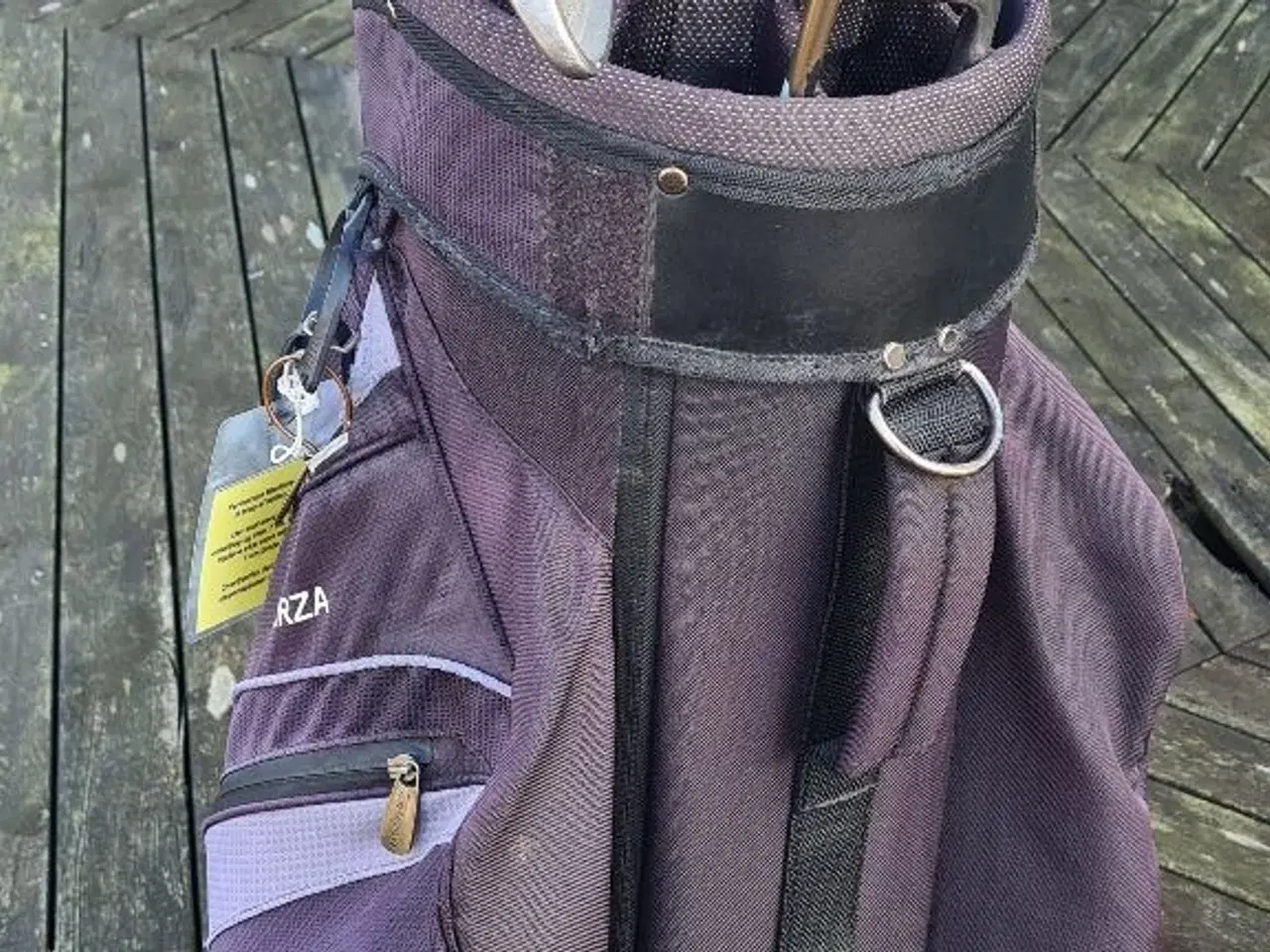 Billede 12 - TaylorMade golfbag med golfjern og el-golfvogn