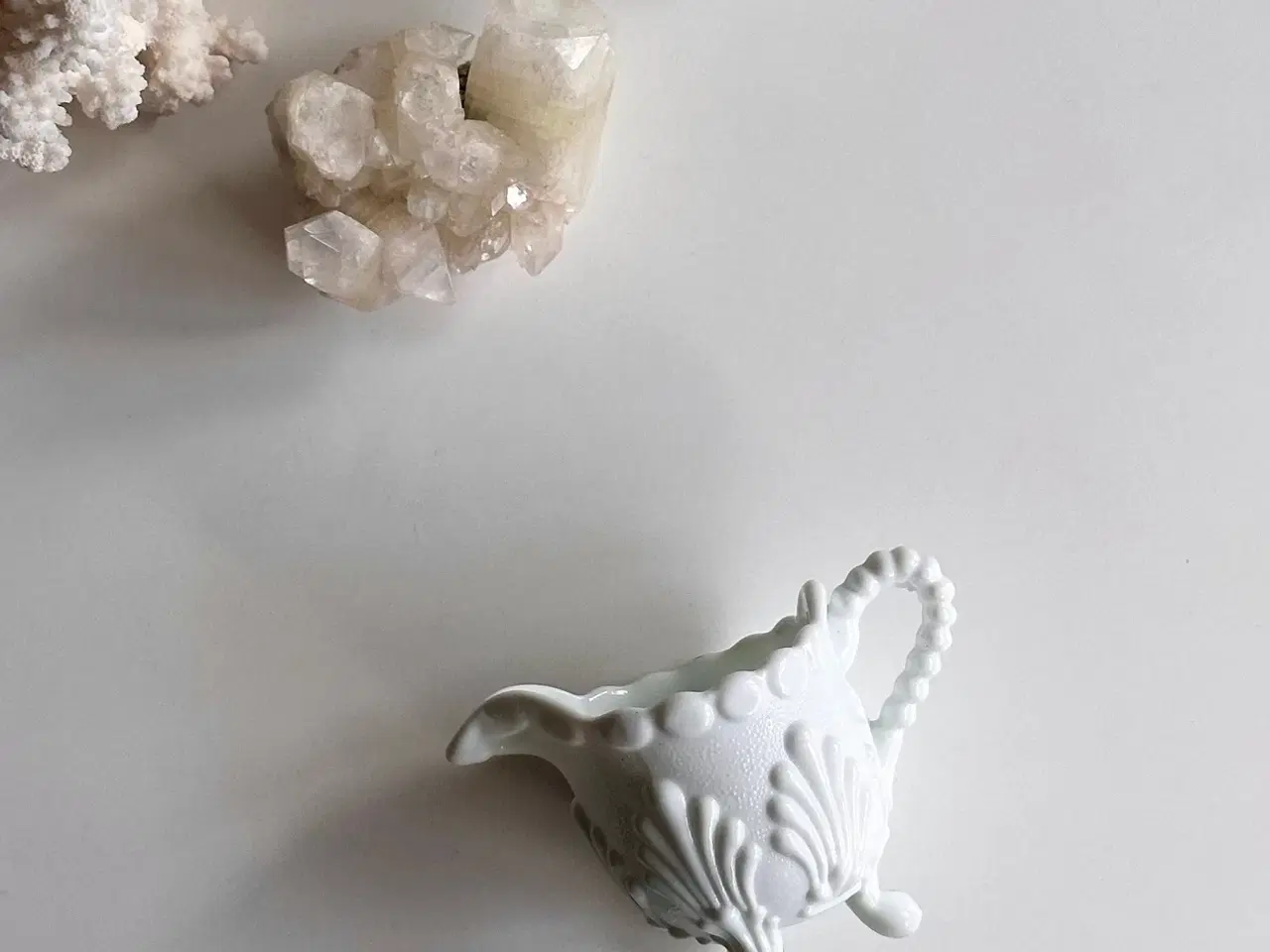 Billede 1 - Flødekande, opalineglas