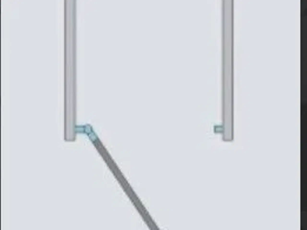 Billede 2 - Svingdør bruseafskærmning STRØMBERG