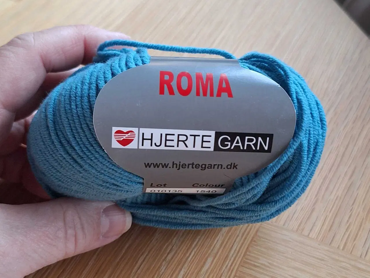 Billede 1 - Hjertegarn Roma 