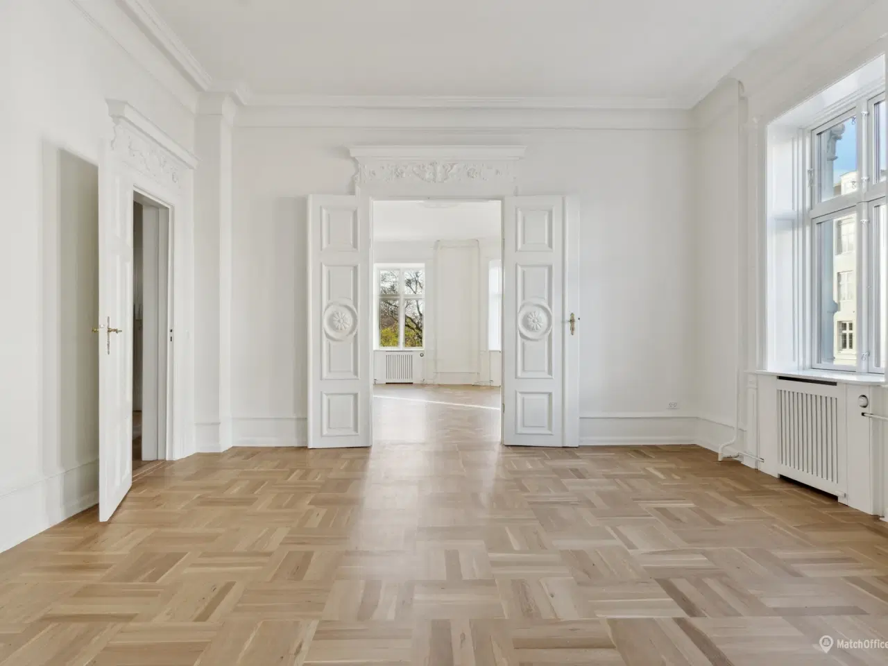 Billede 7 - udlejningsejendom med 13 bolig- og 7 erhvervslejemål med Ørstedsparken som nabo