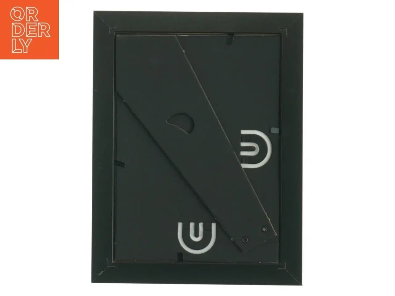 Billede 3 - Sort billedramme med tekst (str. 13 x 18 cm)