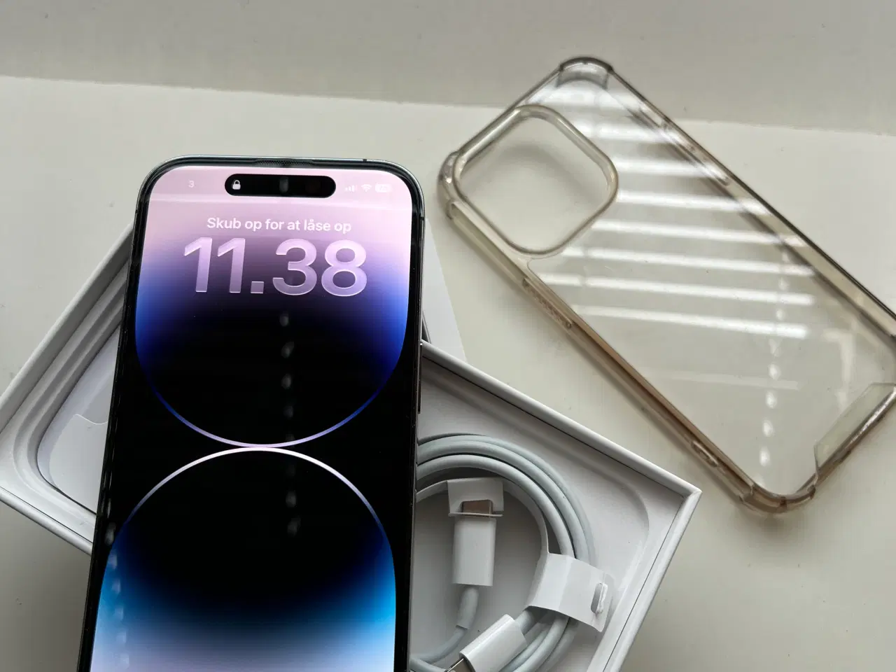 Billede 1 - IPHONE 14 PRO 256GB - DEEP PURPLE