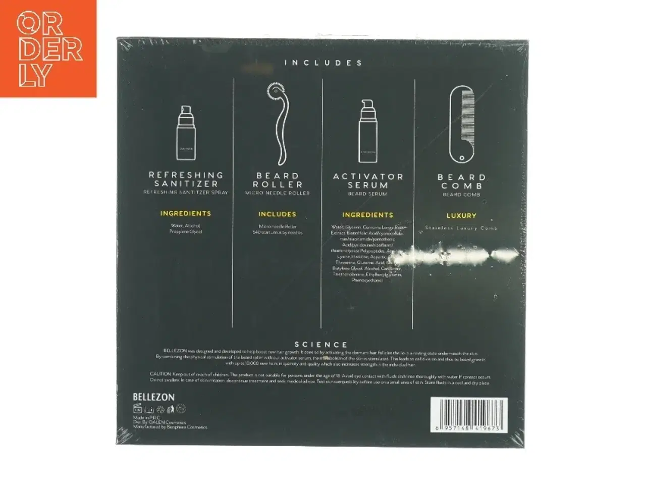 Billede 2 - Beard Grwth kit fra Bellezon (str. 22 x 22 x 5cm)