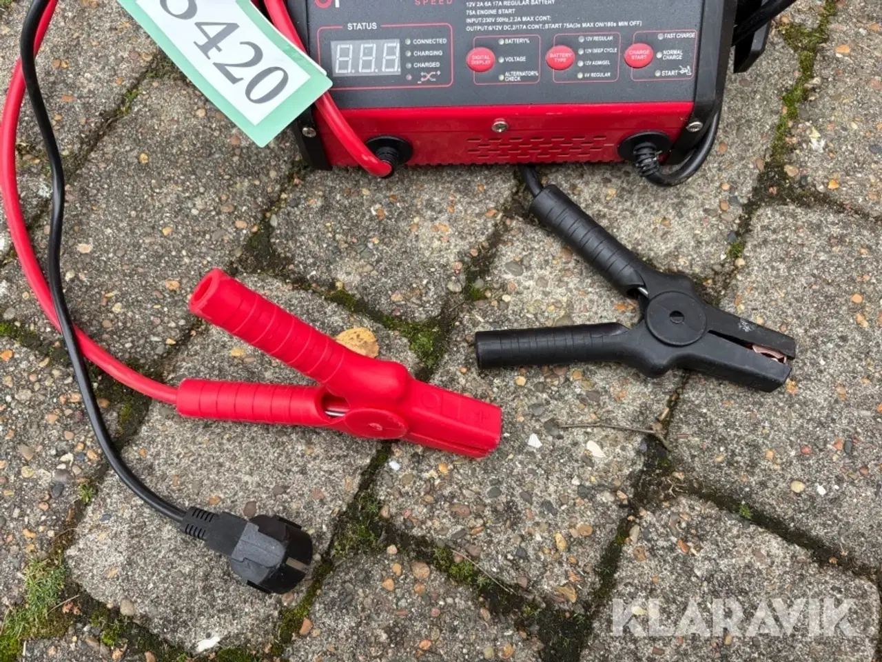 Billede 11 - Bilbatteriopladere 3 styk + startkabler