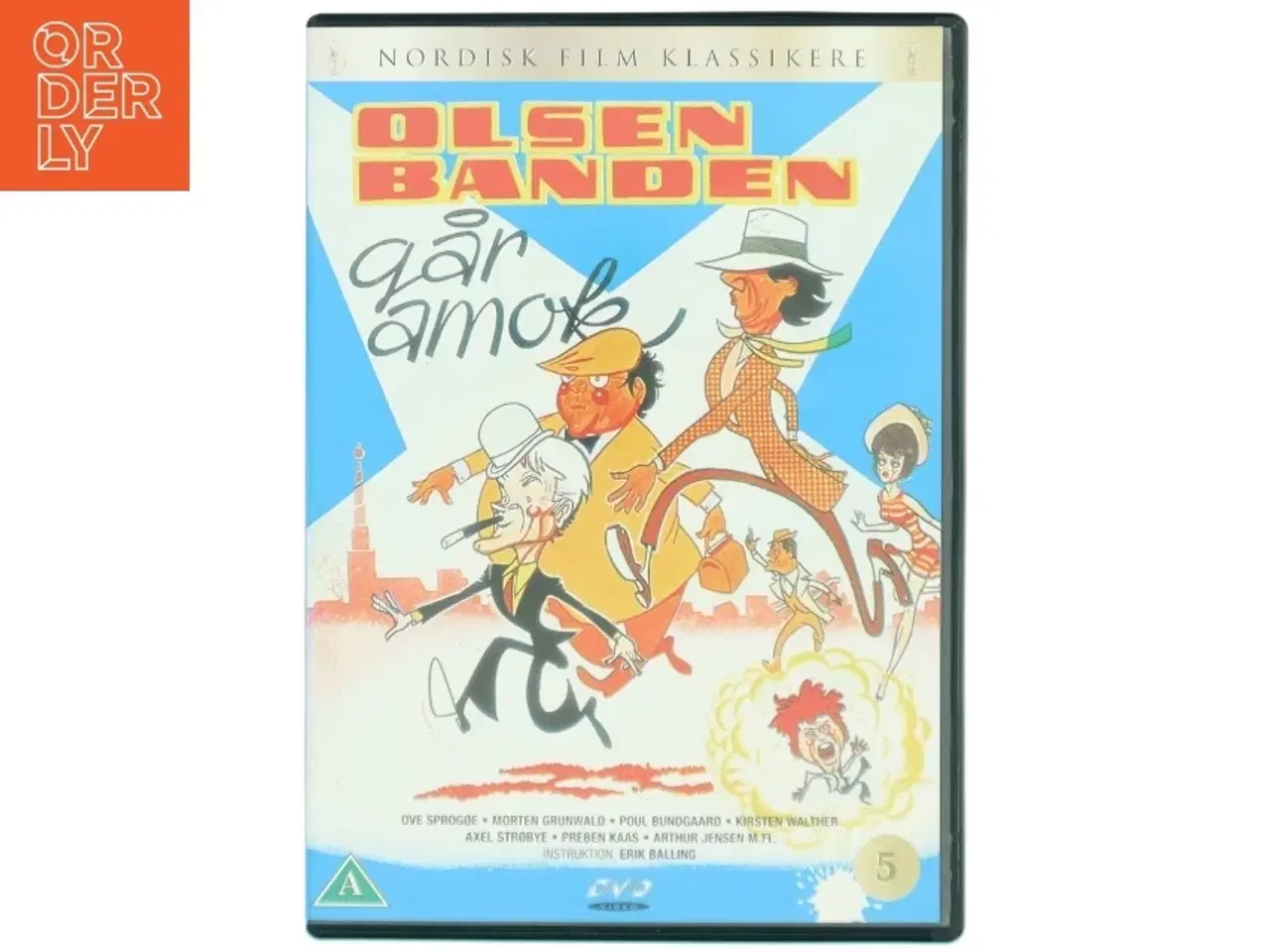 Billede 1 - Olsen Banden 5 - Går Amok (Bog)