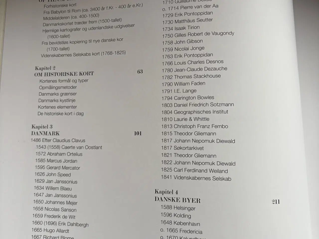 Billede 2 - Bog om kortlægning af danmark