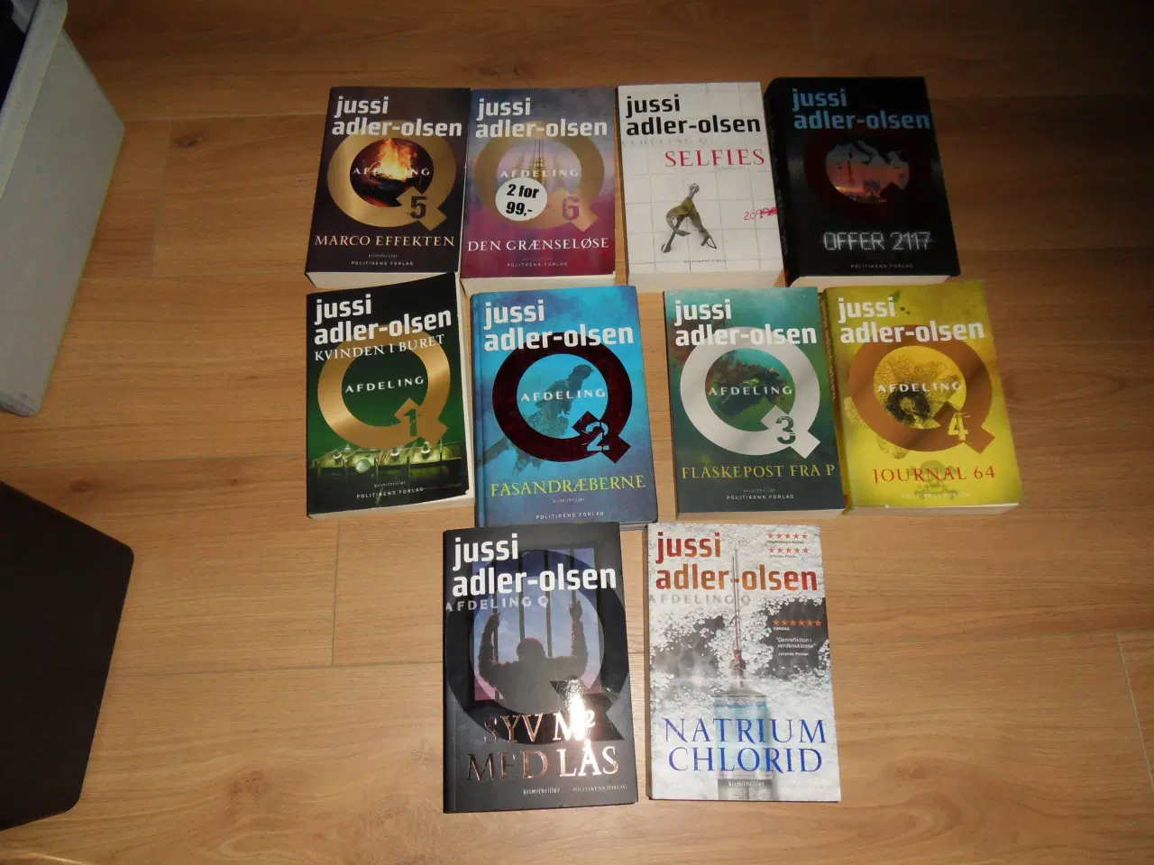 Billede 1 - Jussi Adler-Olsen. Kvinden i buret. Offer 2117. Na