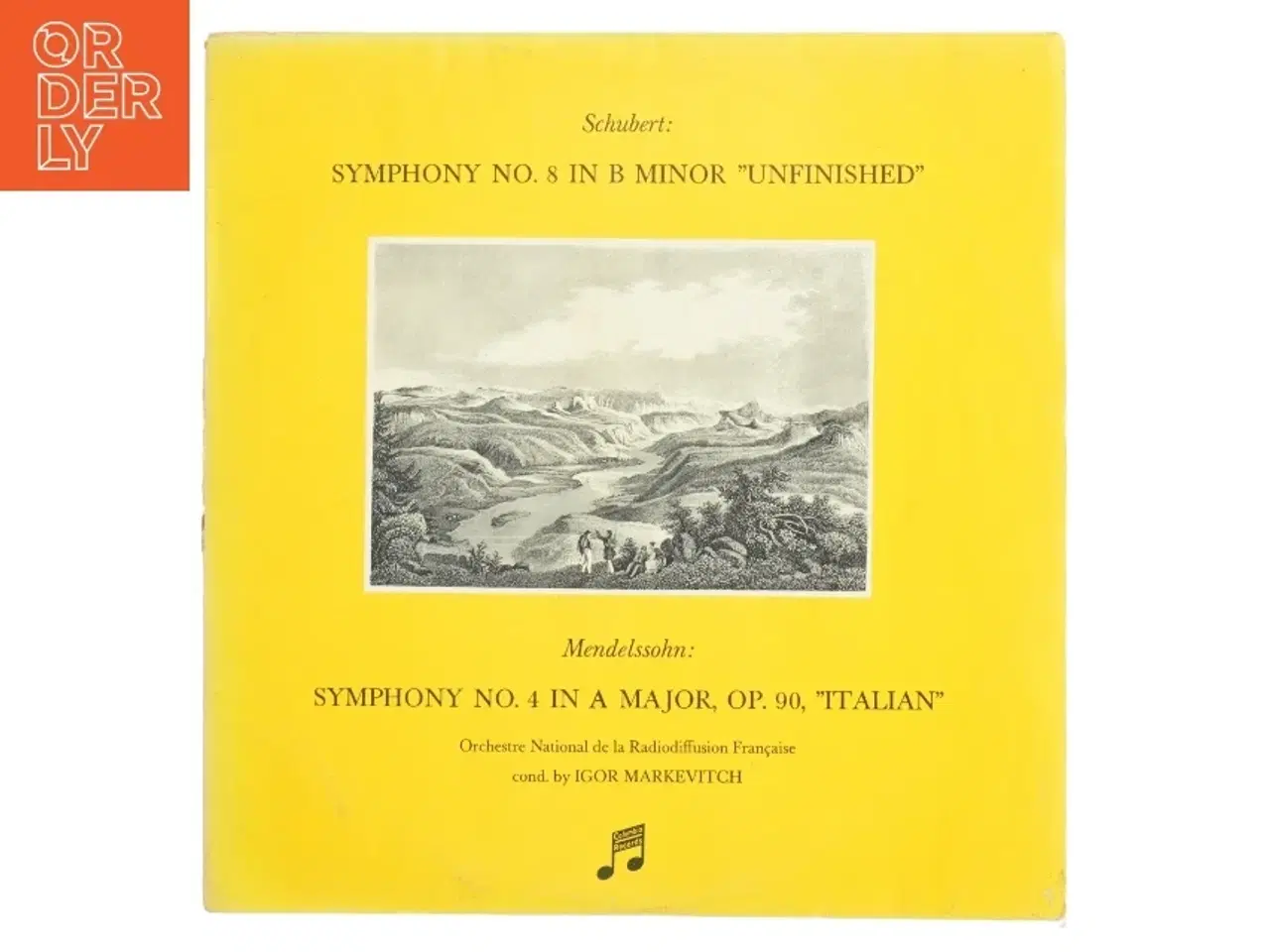 Billede 1 - Schubert & Mendelssohn Symfonier (LP)