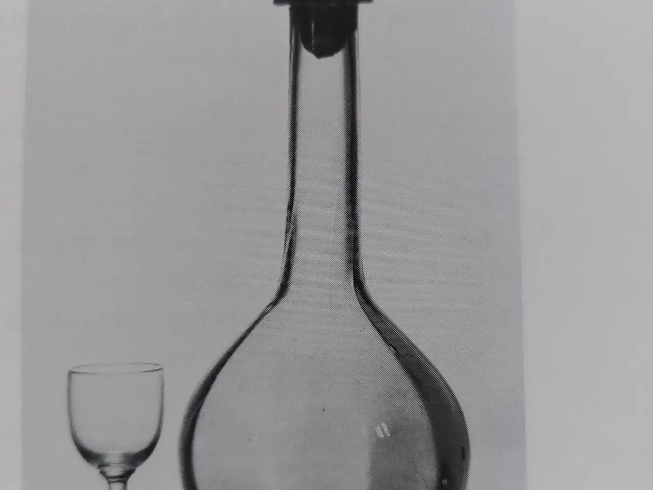 Billede 5 - SØBLÅ LIKØRGLAS - FYENS GLASVÆRK - katalog år 1890