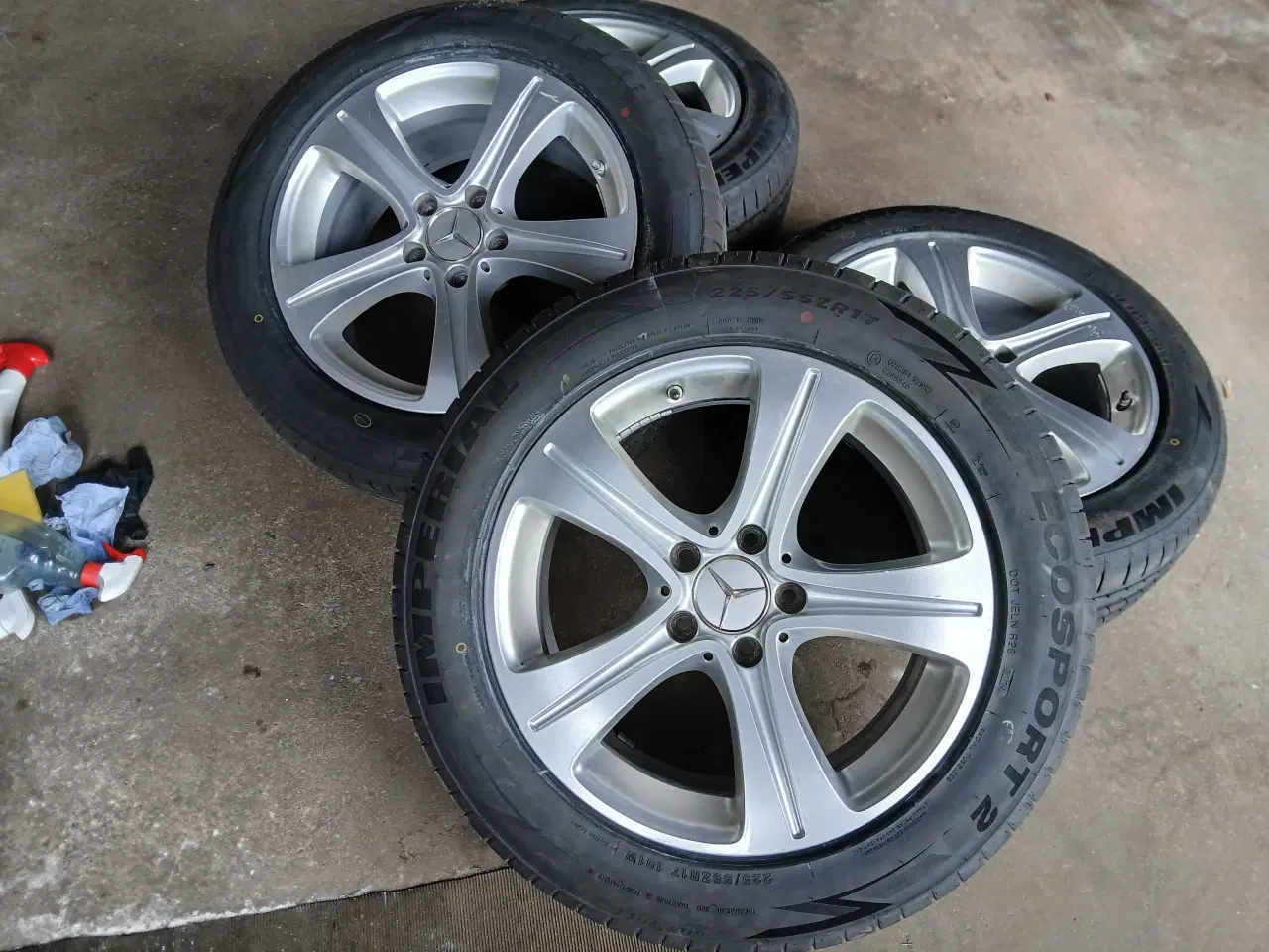 Billede 1 - Mercedes Alu Hjul 225.55.17