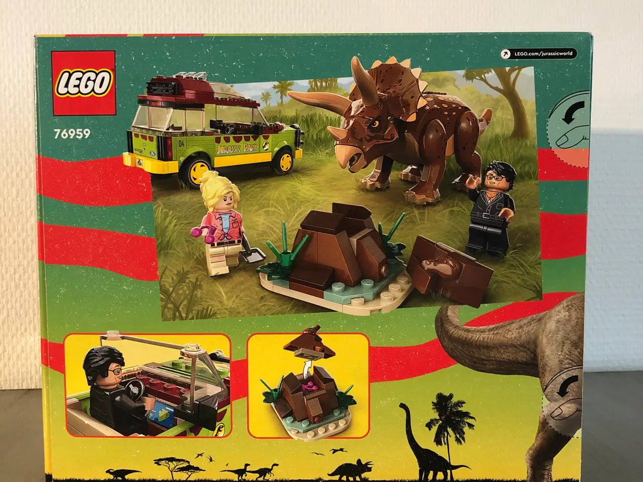 Billede 4 - Lego Jurassic Park 76959 Triceratops Research 