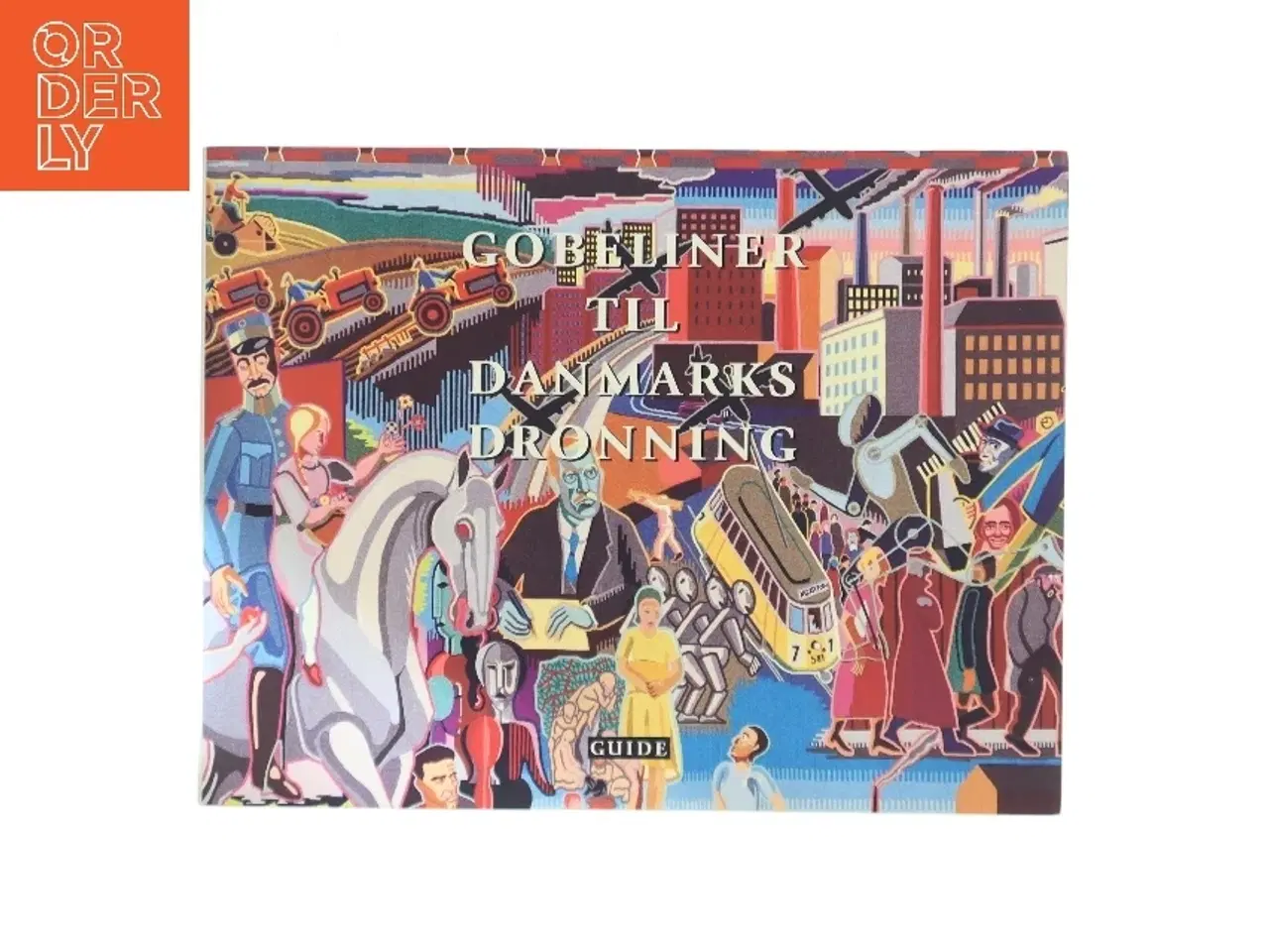 Billede 1 - Gobeliner til Danmarks Dronning : Bjørn Nørgaards Danmarkshistorie på Christiansborg vævet i Manufactures nationales des Gobelins