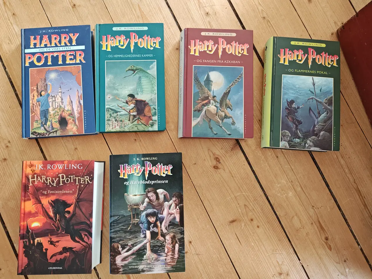 Billede 1 - Harry Potter 1-6 Bøger
