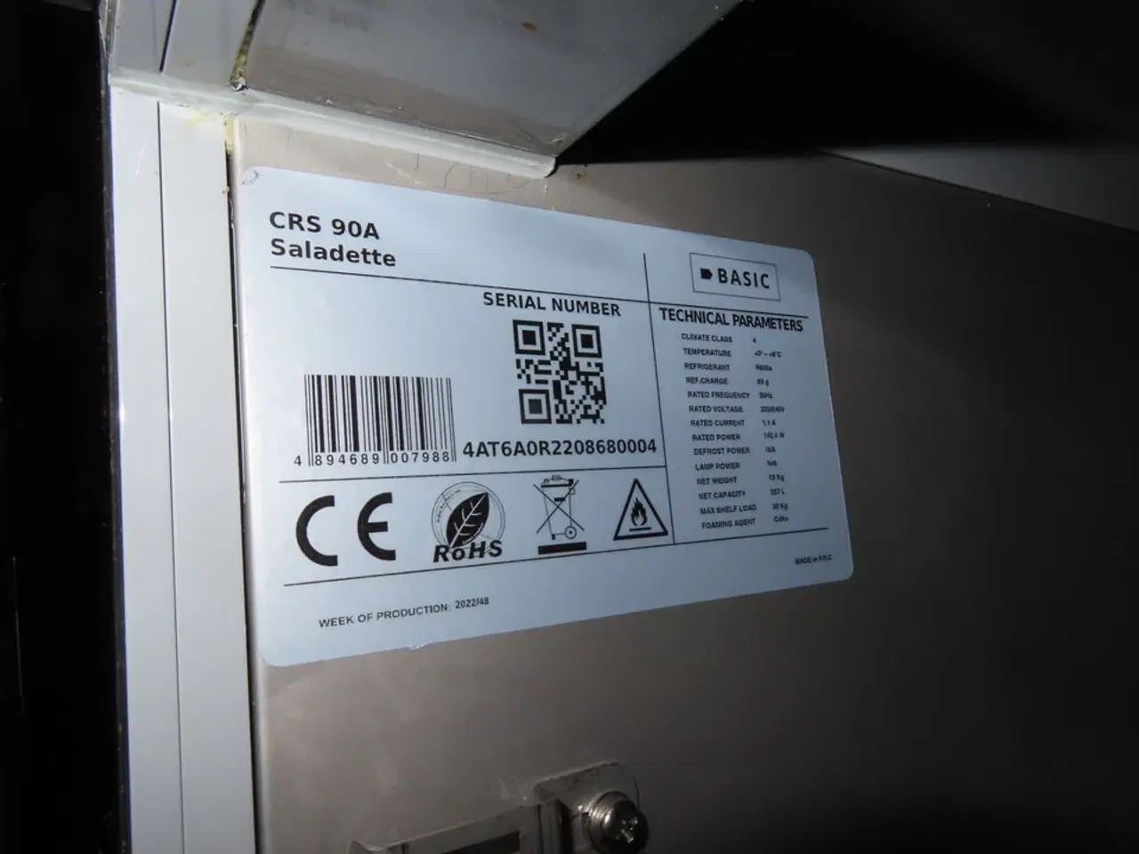 Billede 4 - Saladette BASIC CRS 90A