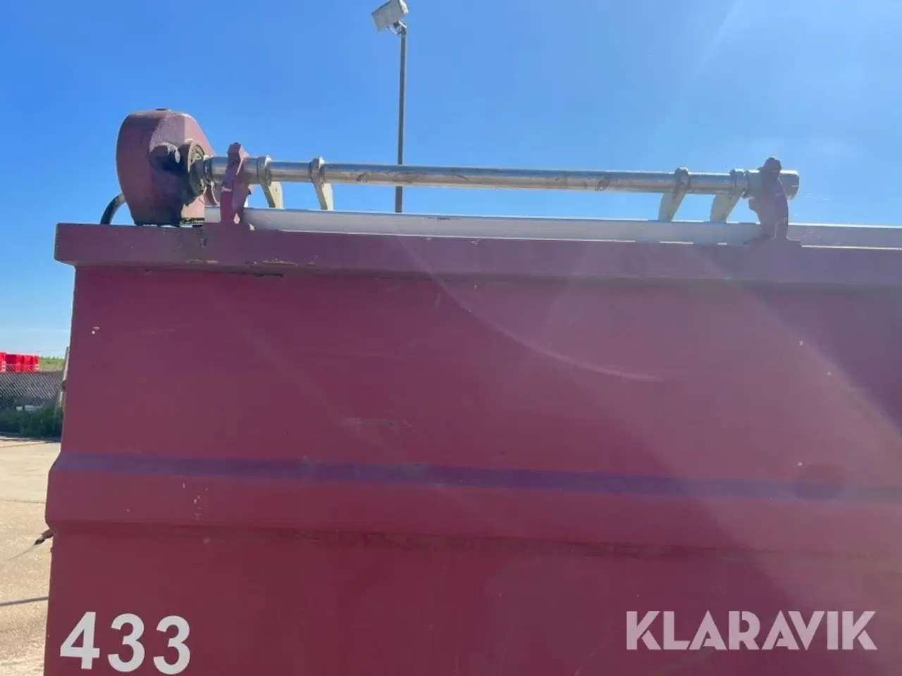 Billede 7 - Korncontainer 433 med hydraulisk låg
