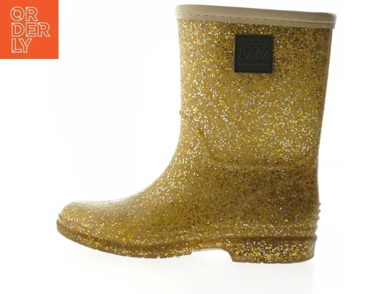 Billede 1 - Børnegummistøvler med glimmer fra Petit (str. Længde. 21 cm)