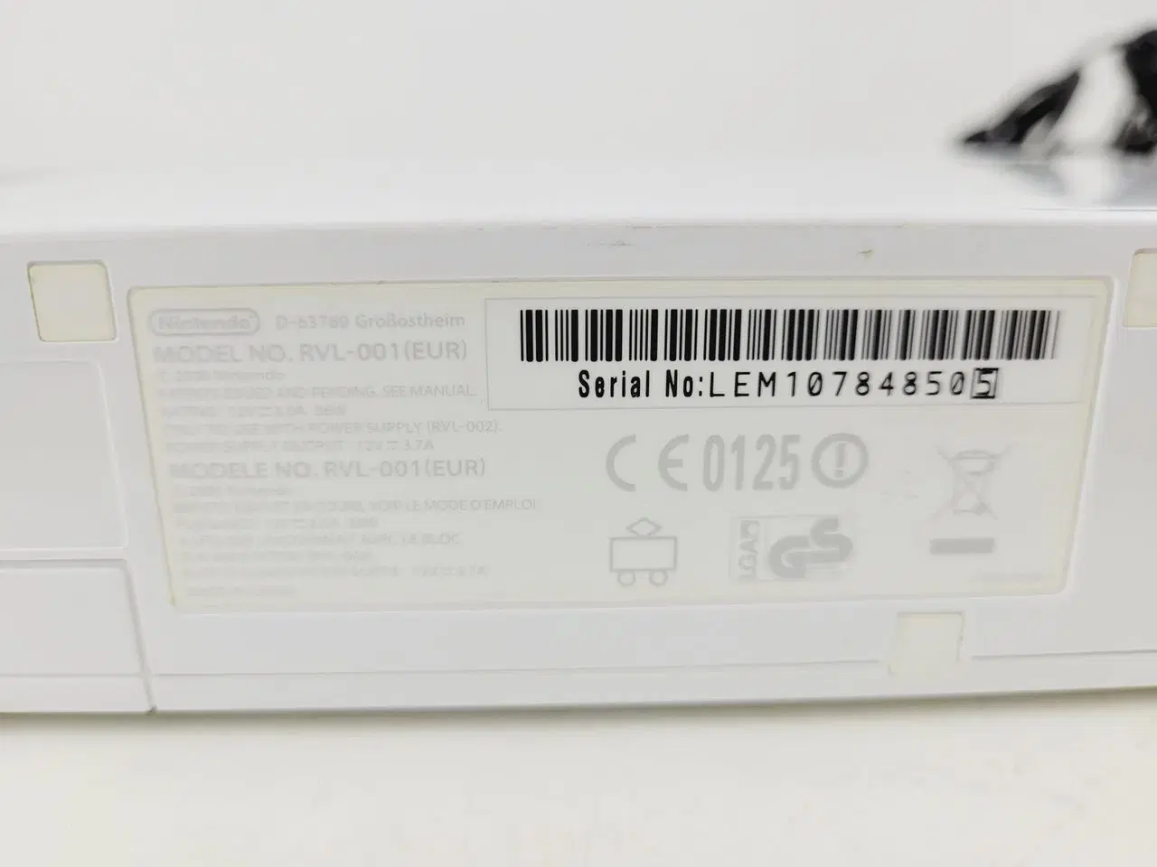 Billede 5 - ⭐️ Wii Spillekonsol Hvid med fod