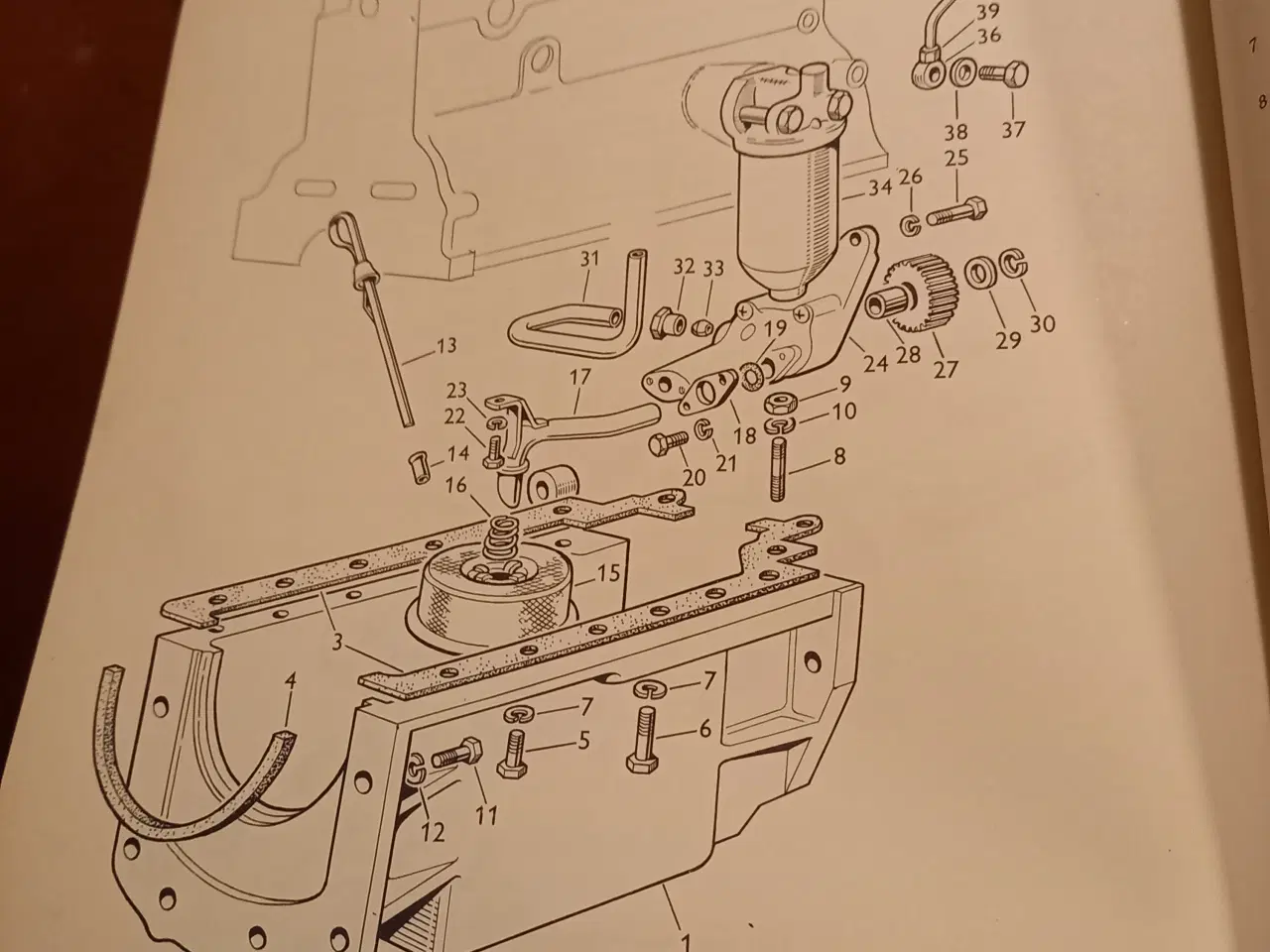 Billede 3 - Massey-Ferguson 65 reservedelskatalog 