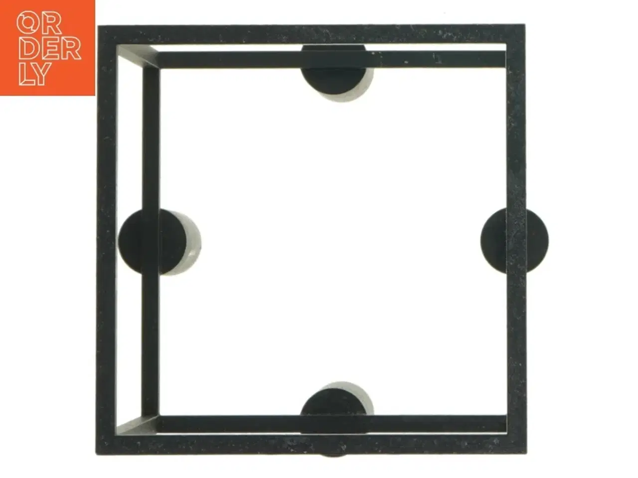 Billede 3 - Moderne lysestage i geometrisk design (str. 20x14 cm)