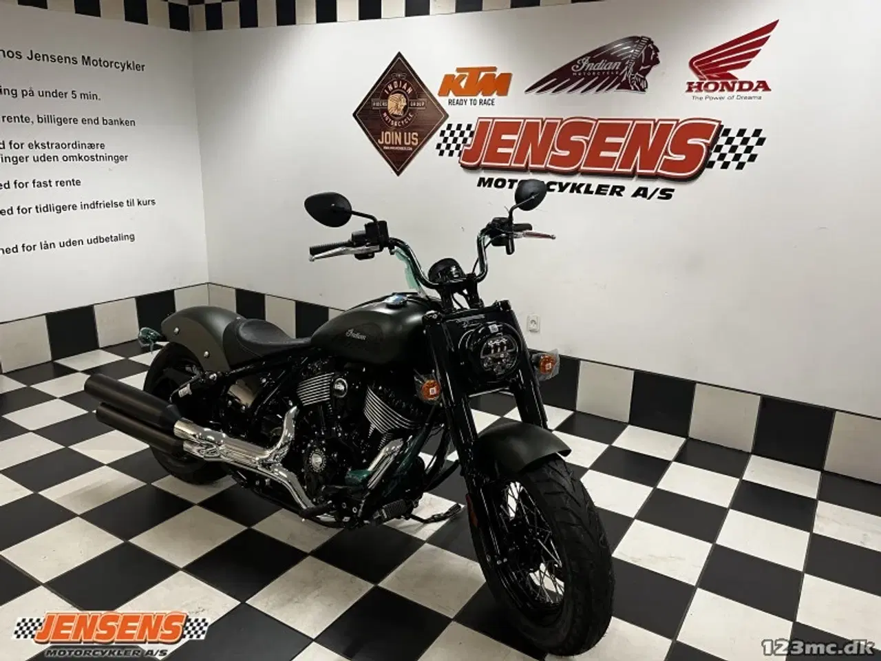 Billede 2 - Indian Chief Bobber Dark Horse