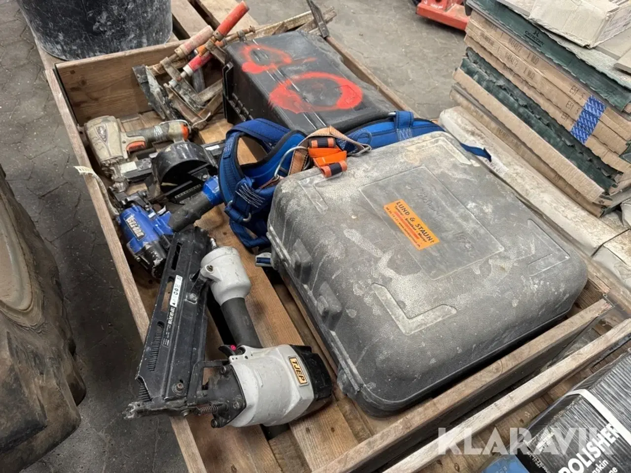 Billede 4 - Lot - sømpistoler, byggelaser, fliseskærer m.m.