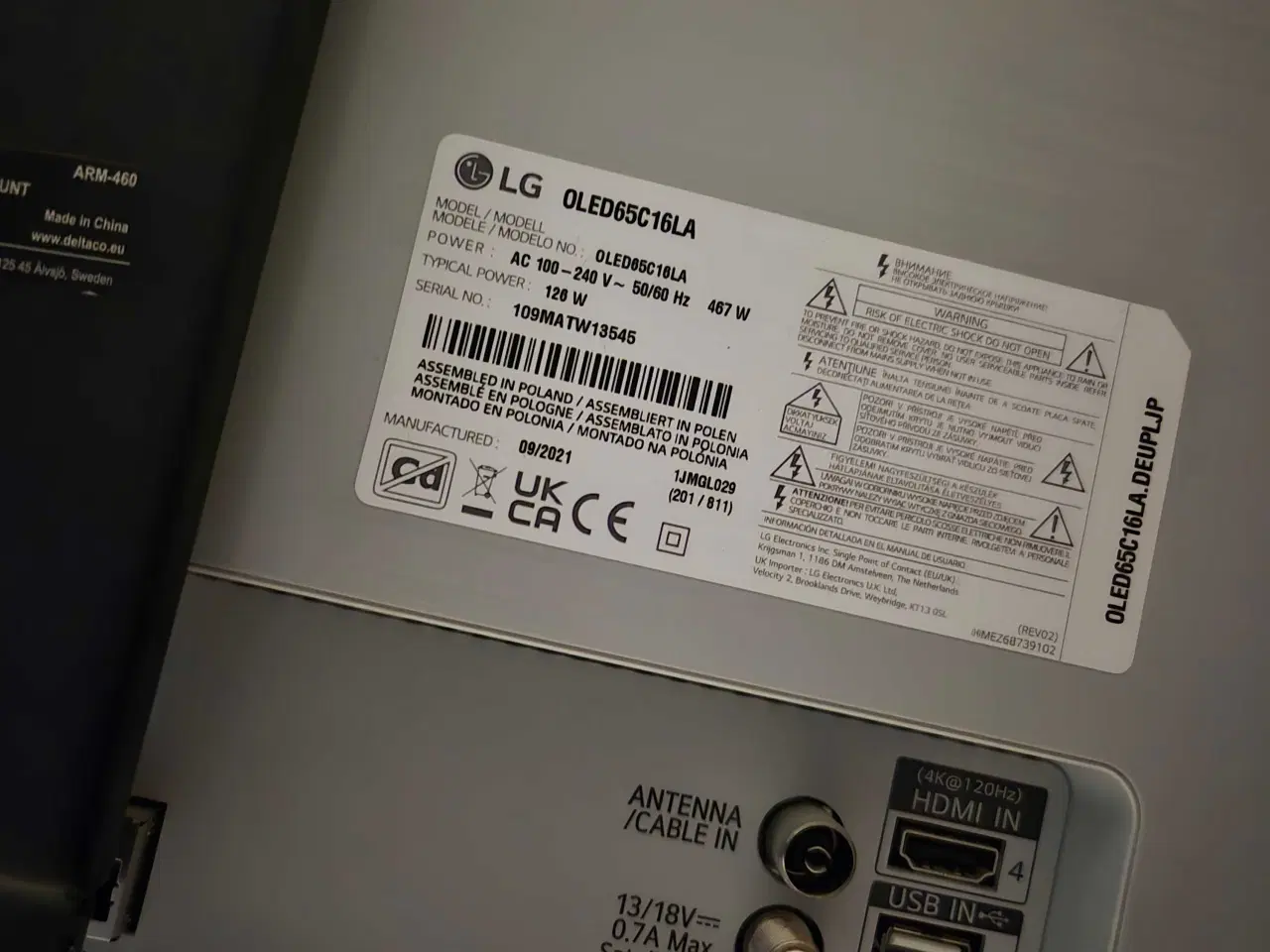 Billede 6 - Oled 65 lg tv 