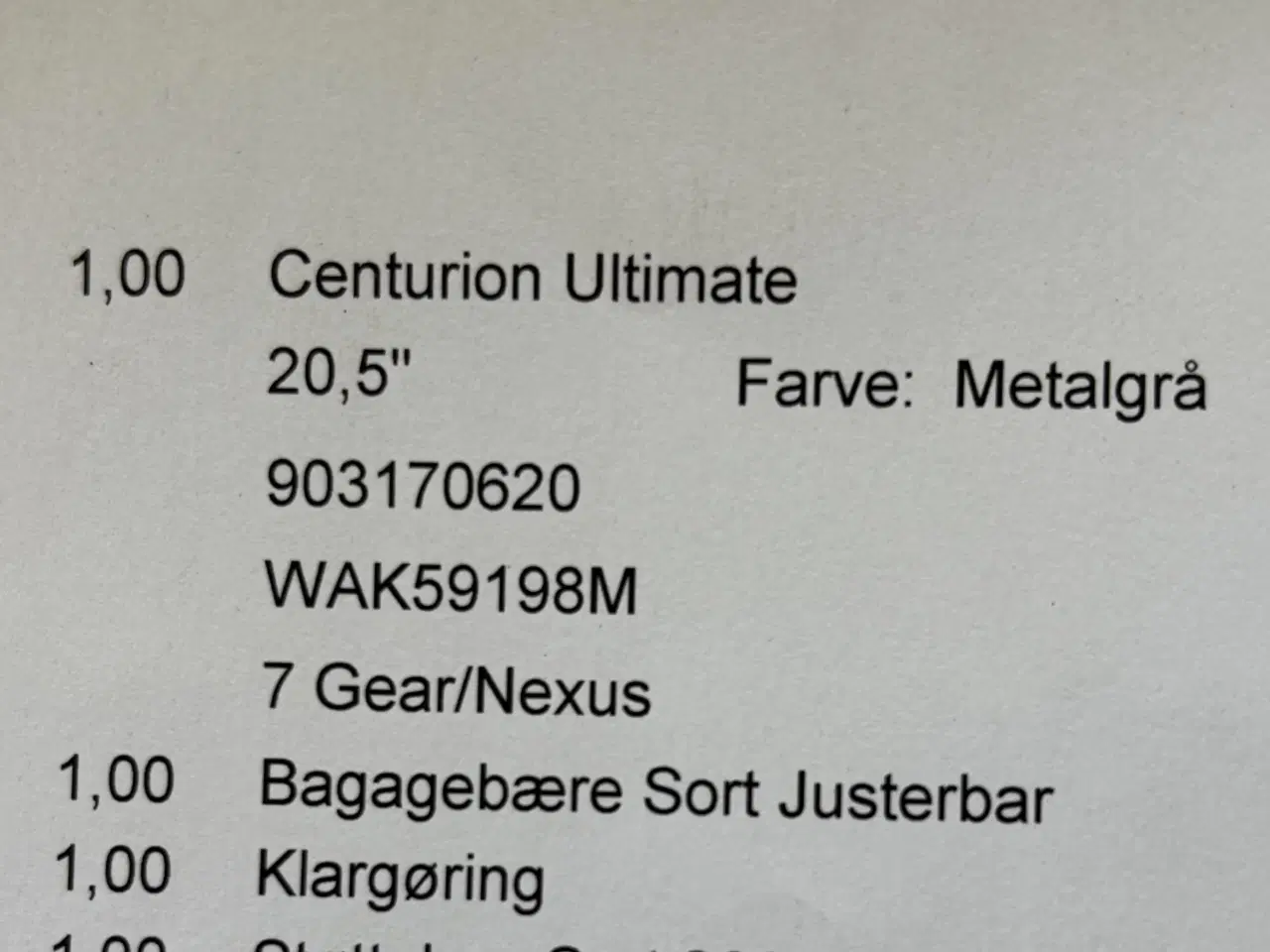 Billede 10 - Centurion Ultimate dame 20,5”