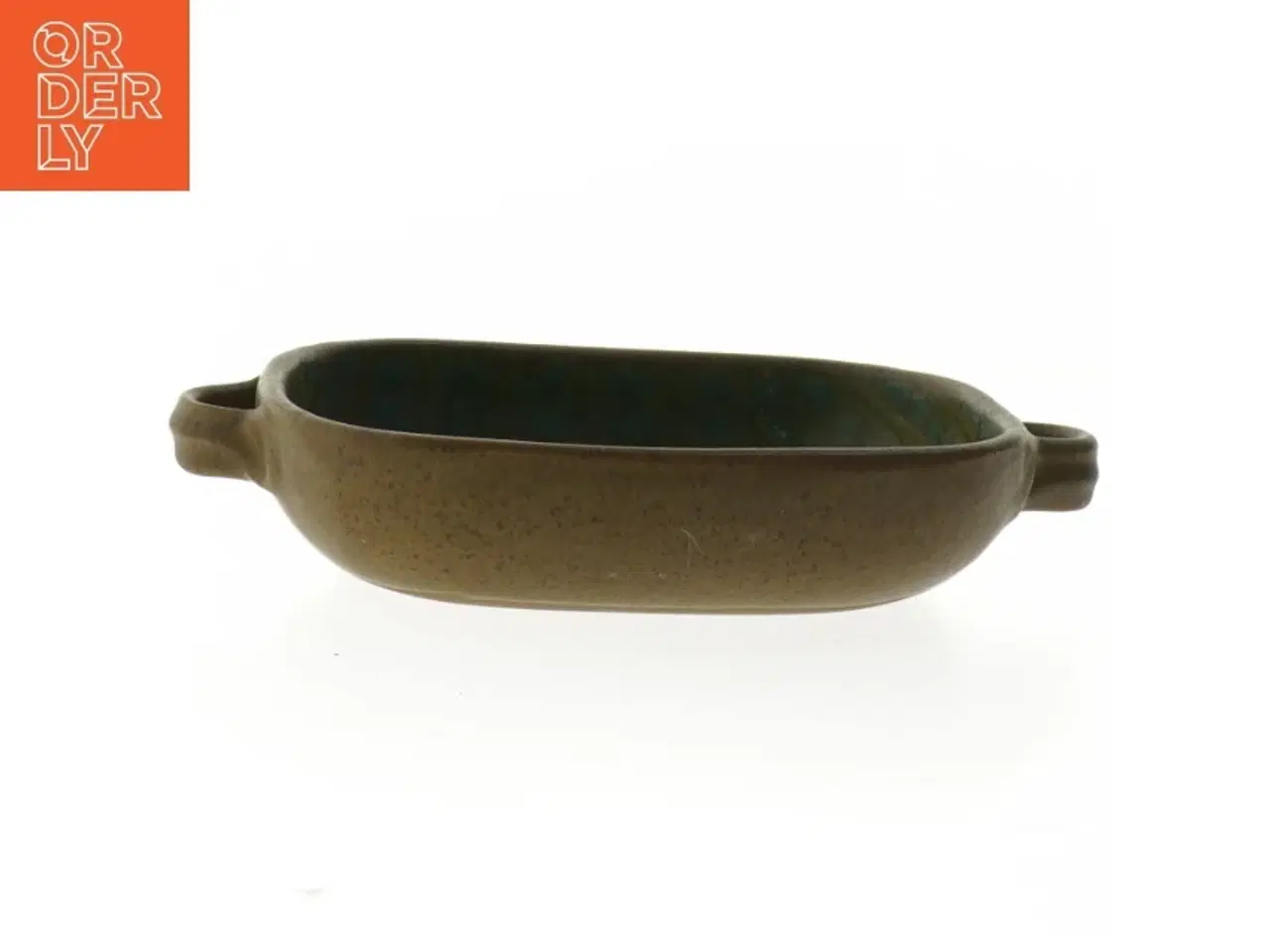Billede 3 - Rektangulært keramisk fad fra Dybdahl (str. 18x14,5 cm)