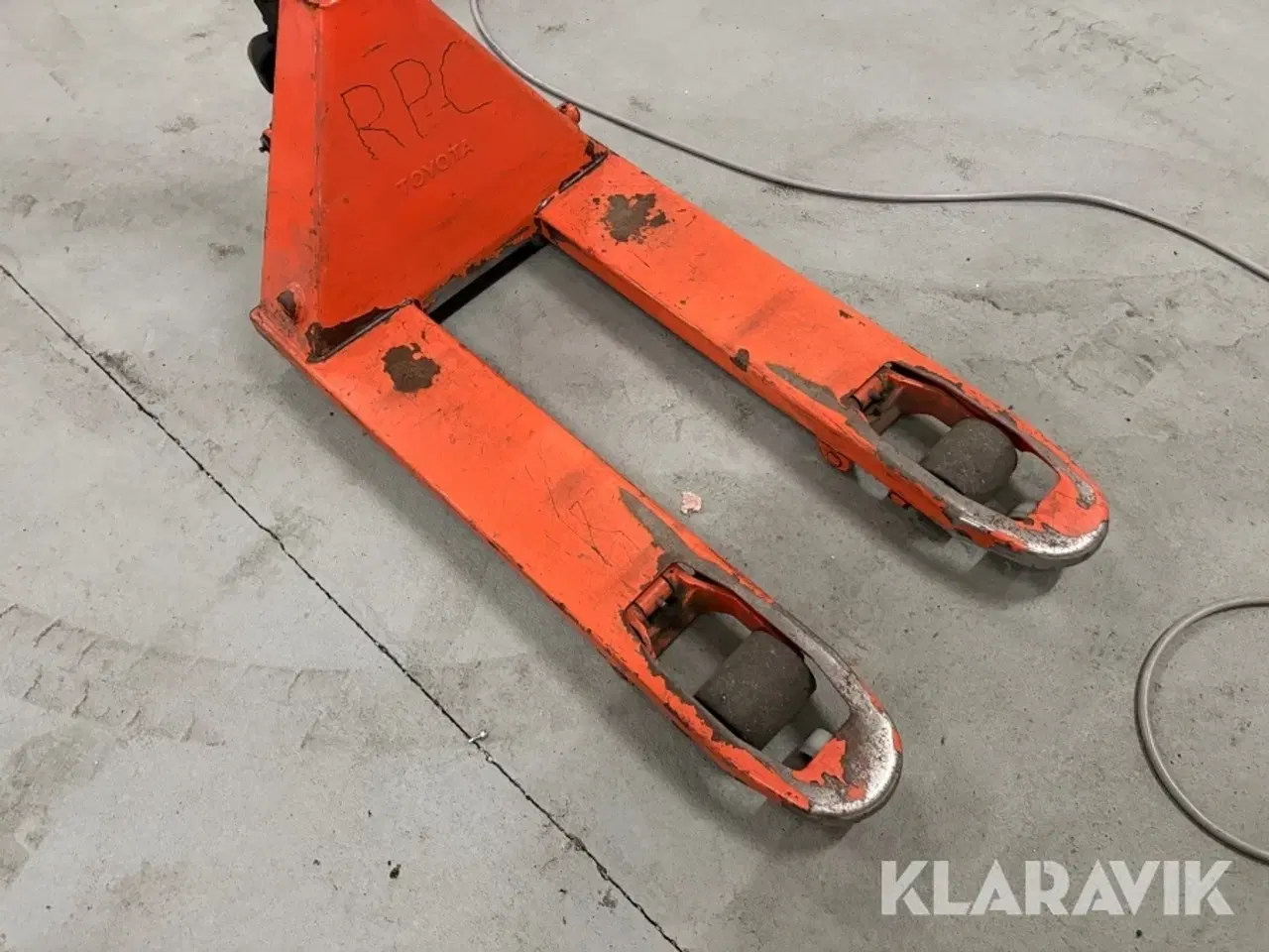 Billede 8 - Palleløfter Toyota BT lifter til halv-paller