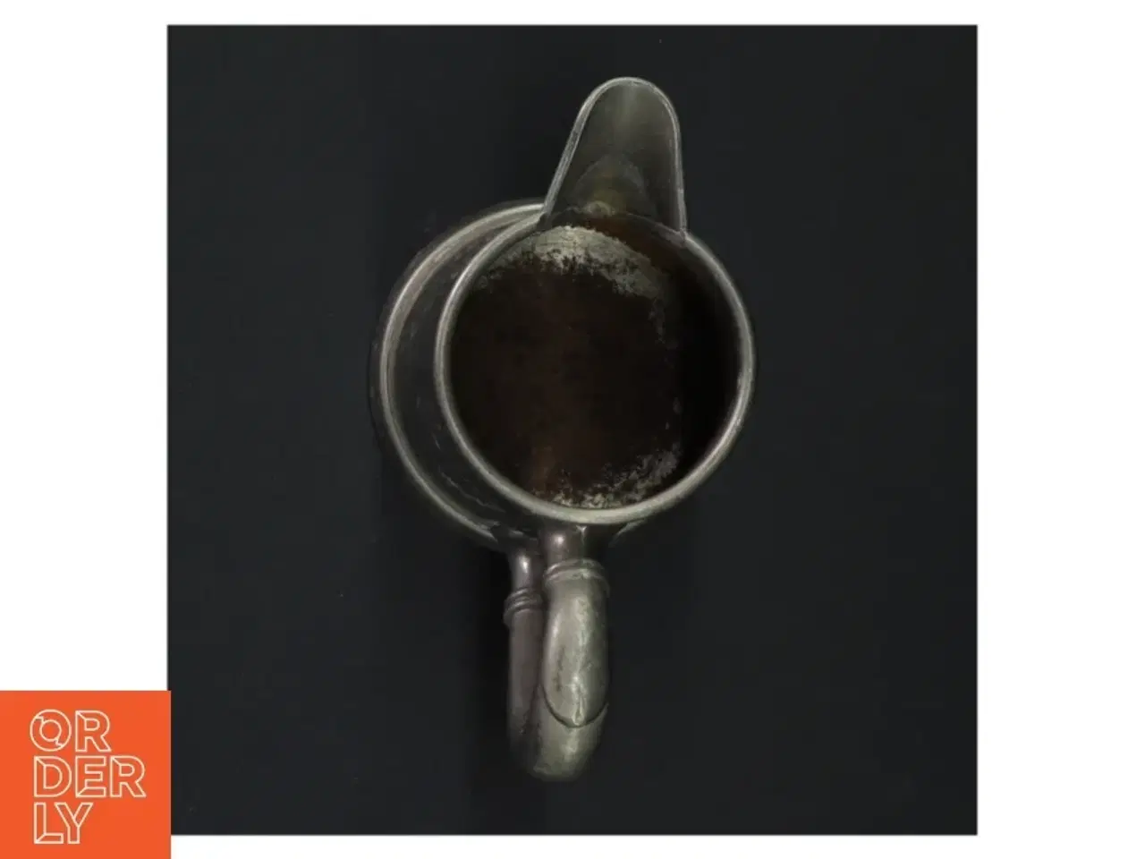 Billede 3 - Tin  Metalkande (str. H. 9 cm ø. 6 cm)
