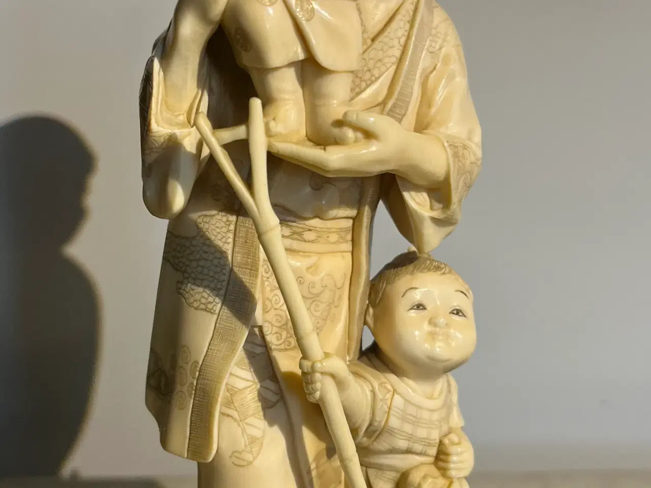 Billede 14 - flot Japanske elfenbensfigur 