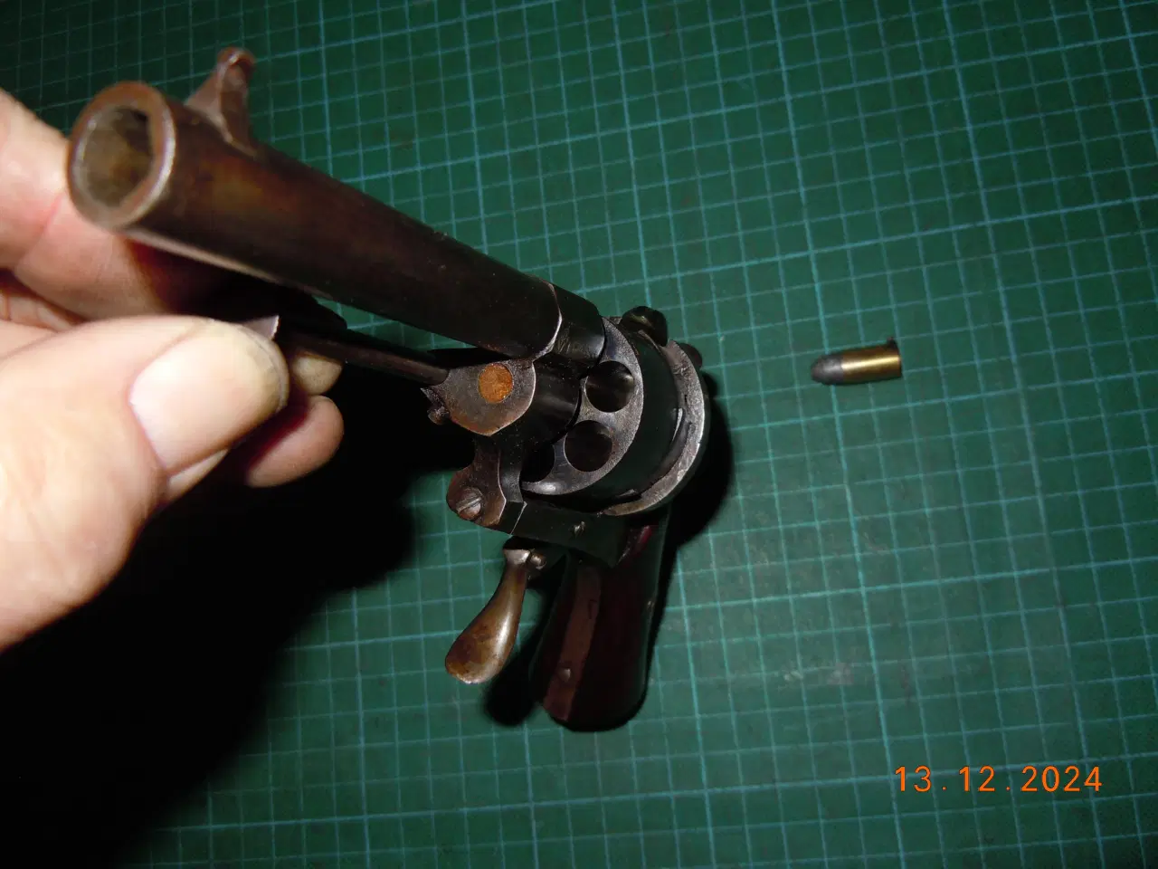 Billede 6 - Pin-fire revolver 1862 I 9 mm Pin-fire 6 skuds.