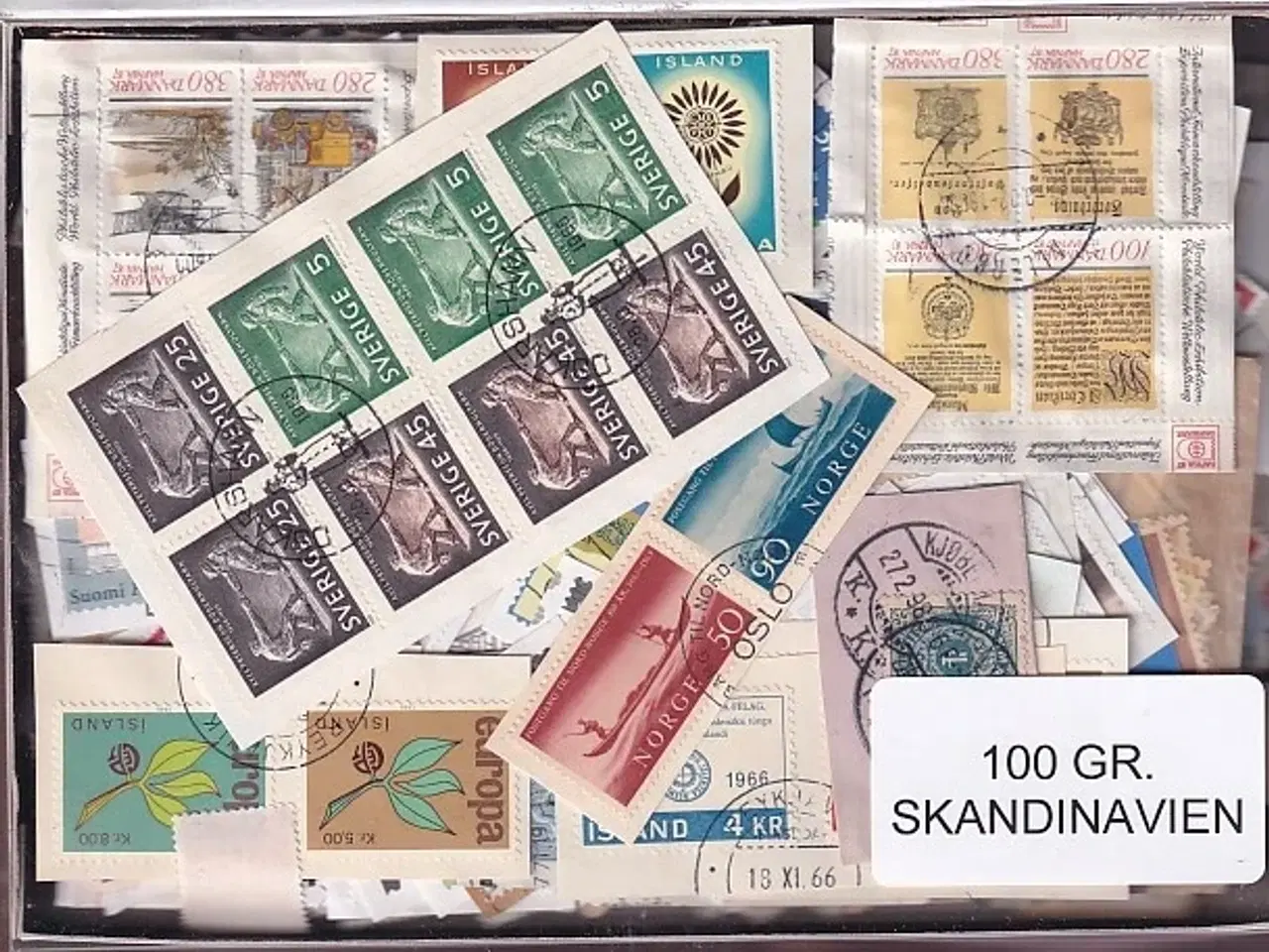 Billede 1 - Skandinavien 100 g. - ROD !